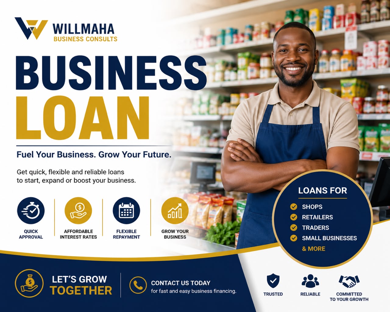 Willmaha Business Loans campaign